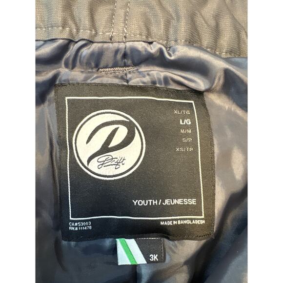 Drift Brand A6 Youth Snow Pants with Reinforced Knees & Backside Size Large - Picture 6 of 13